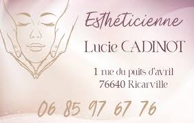 Lucie Cadinot Esthéticienne