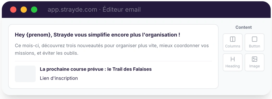 Templates personnalisés